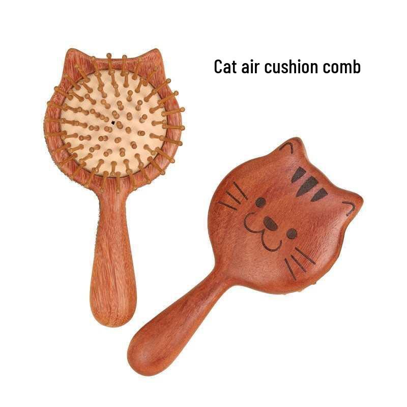 Non-Pear Wood Meridian Massage Brush: Full Body Meridian Dredging, Fat Burning, Abdomen Scraping with Pure Brass.