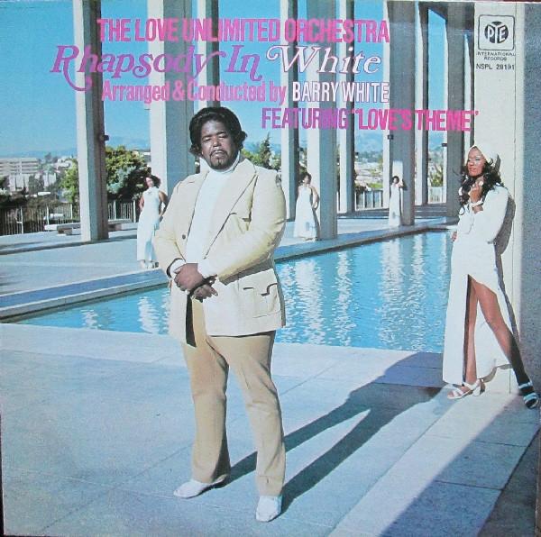 

LP Record LOVE UNLIMITED ORCHESTRA - Rhapsody In White NSPL28191 Pye Internation 1974 UK Soul/Funk Used