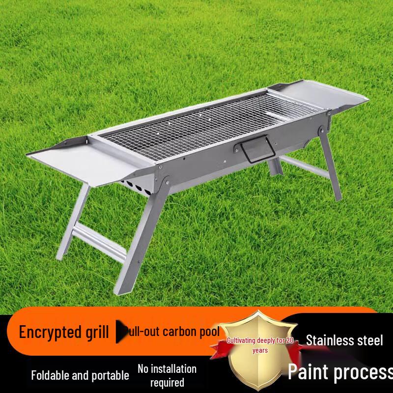 

Beifu Portable Foldable Charcoal BBQ Grill Set