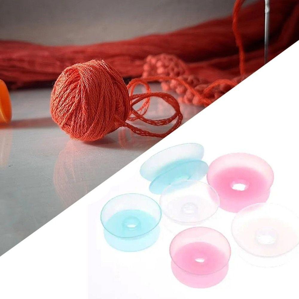 Empty Spools Empty Bobbin Spools Sewing Bobbins DIY Ribbon Cross Stitch Tool Bobbin Spools Embroidery Thread Winding Tool