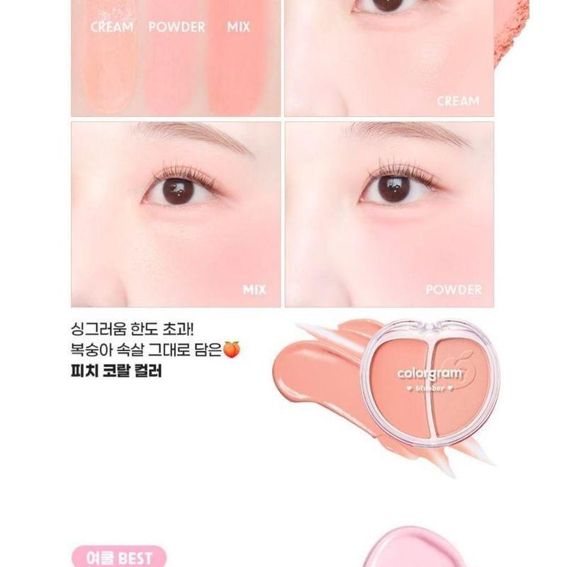 colorgram - Tintin Dory Duo Blusher - 5 Types