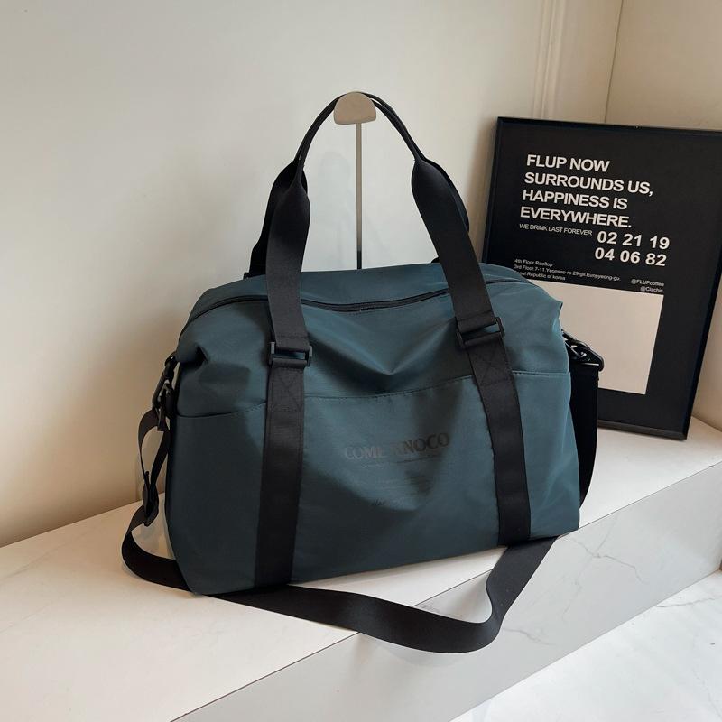 Light Casual Simple Luggage Storage Bag Unisex Large Capacity Fitness Bag Outdoor Portable Short-distance Travel Bag