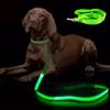 Adjustable LED Light Up Dog Leash 1.2M Dog Glowing Walking Rope Dog Luminous Traction Rope  Walking