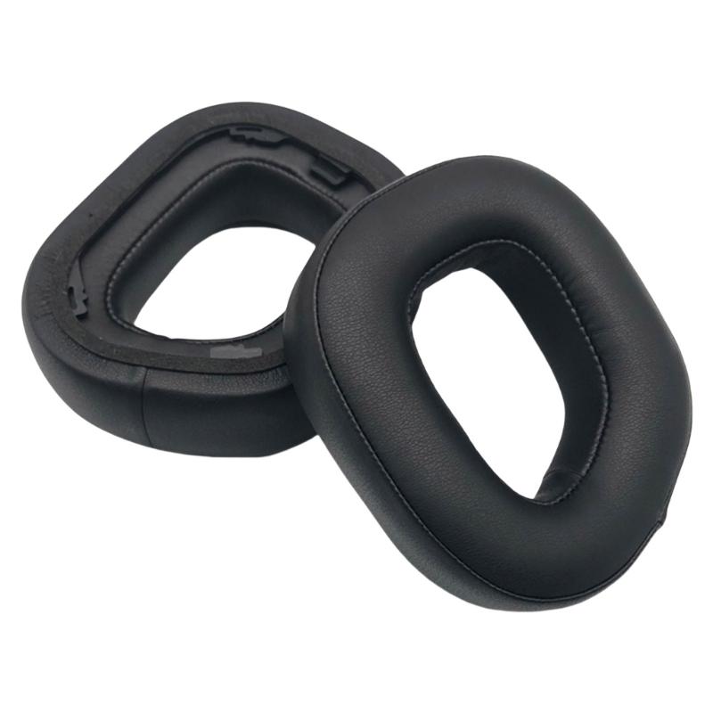 

Replacement Protein Leather Earpads Ear Pad for HS80 Headphones Ear Cushions Earmuffs Ear Cover