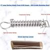 Heavy Type Pool Winterization Spring With Stainless Steel Construction and Protective Sleeve D Rings Plug