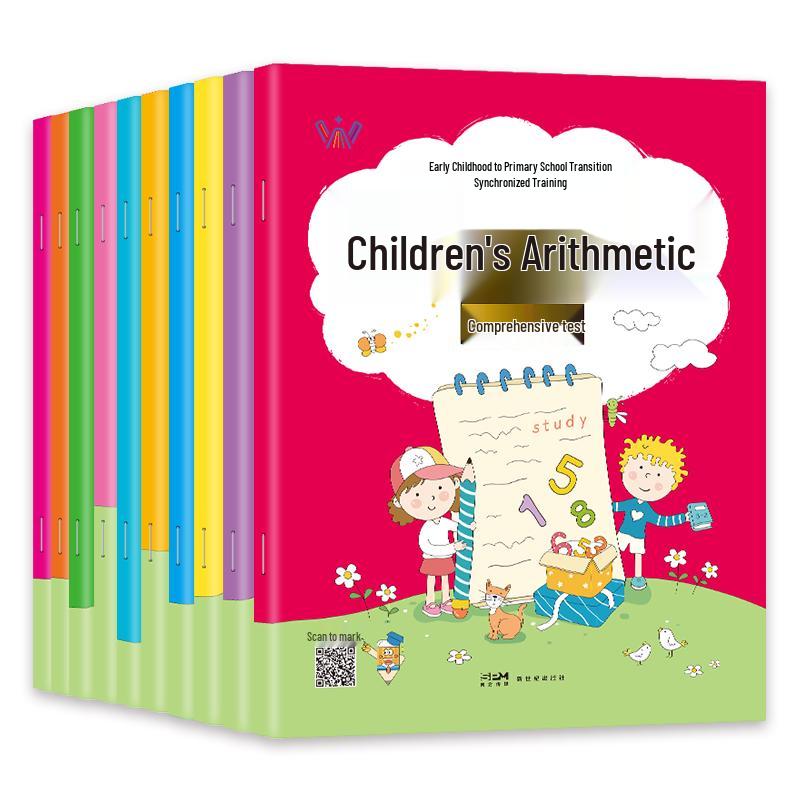 Early Learning Pen Control & Math Workbook Sets