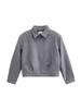 Men's High-End Short Baseball Jacket with Padded Shoulders - 2024 Spring/Autumn Collection