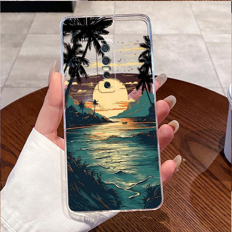 For Vivo V17 Pro Case Clear Luxury Cute Cat Love Heart Rabbit Funny Painted Soft Back Cover For Vivo V17Pro Phone Case 1910 1909