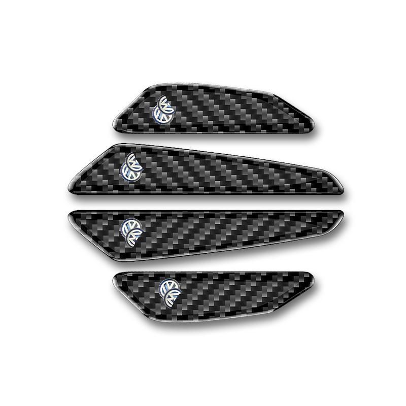 

VW GTI GOLF 2026 Hot Car Emblem Door Edge Anti-collision Bumper Strips Protect Stickers For Volkswagen VW Rline R Golf Amarok Ph
