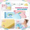 Conjunto de Bolas de Banho Nuvem - Conjunto Caixa de Presente com Bolas de Banho Nuvem - Bolas de Banho Infantis Bombas de Espuma