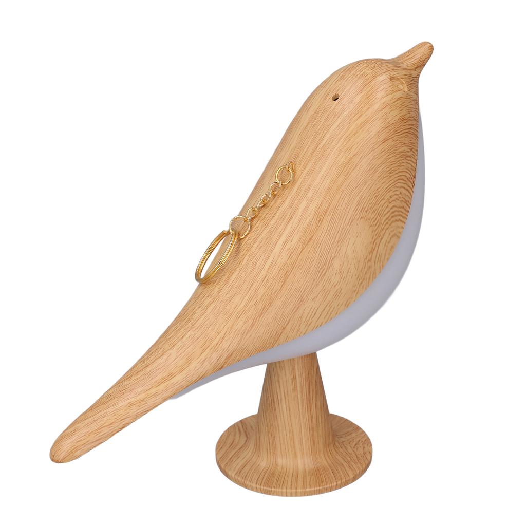 Small Bird Table Lamp Touch Control 3 Color Mode Dimmable USB Rechargeable Cordless Desk Light for B