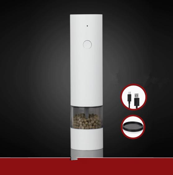Electric Pepper Grinder Automatic Salt   Adjustable Coarseness Spice Grinder  Kitchen Seasoning Grinding Tool