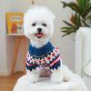 Cozy Autumn/Winter Floral Sweater for Pets