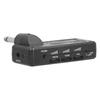 Guitar Headphone Amplifier, Electric Guitar Bass Headphone Amplifier with Audio Cable Adapter, USB Charging, Guitar Accessories