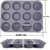 Nonstick Silicone Mini Muffin Pan,Nonstick Baking Pans, Muffin Baking Food Grade Silicone Cupcake Molds, Food Safe Egg Tart Mold