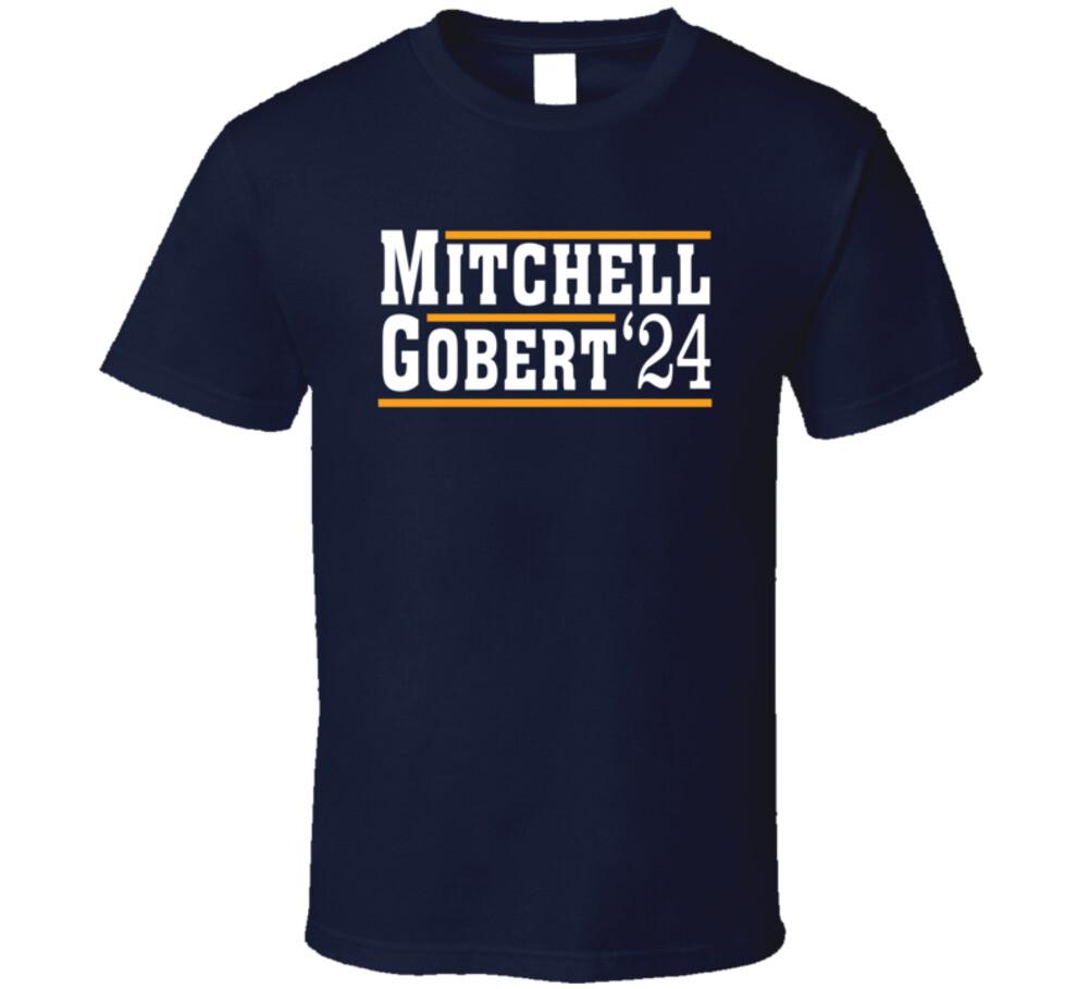 Mitchell Gobert For President 2024 T Shirt Mens Womens Tees Top XL
