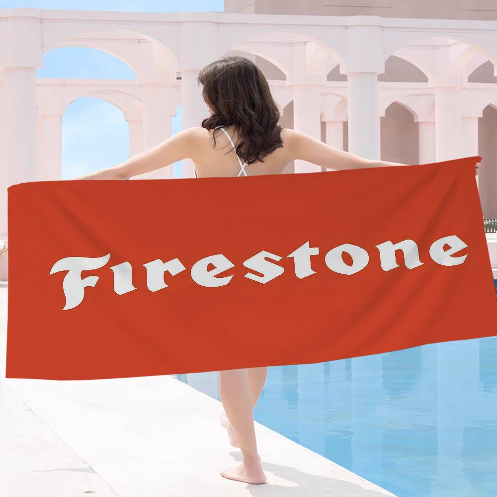 F-FirestoneS Motorcycle Microfiber Beach Towel Absorbent Quick Dry Soft Yoga Swimming Resort Mountain Climbing Towel