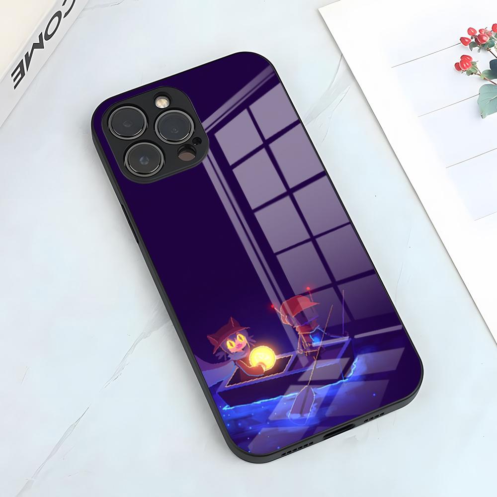 Game OneShot Niko Phone Case For IPhone 17 Pro Max 15 Pro 16 14 Plus 12 13 Mini 11 Pro Shockproof Glass Cover