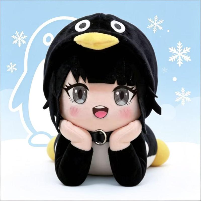 Cute Gugu Gaga Penguin Plush Doll 25 30Cm Meme Anime Peripherals Penguin Gugugaga Stuffed Toys Pillows Kids Birthday Gifts