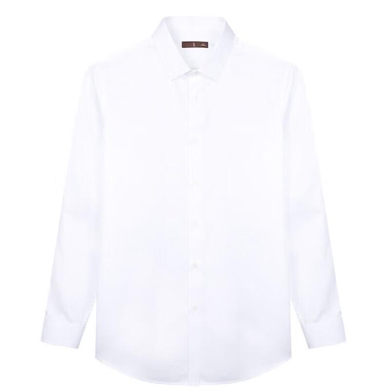 TRIES Men s Long-Sleeve Pure Cotton Business Shirt 40