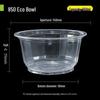 Saikeyou Disposable Eco-friendly Plastic Round Bowls