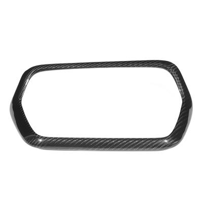 Naklejka na ramkę konsoli nawigacyjnej z włókna węglowego, do ponownego montażu, pasuje do Chevroleta Camaro 2016-2019