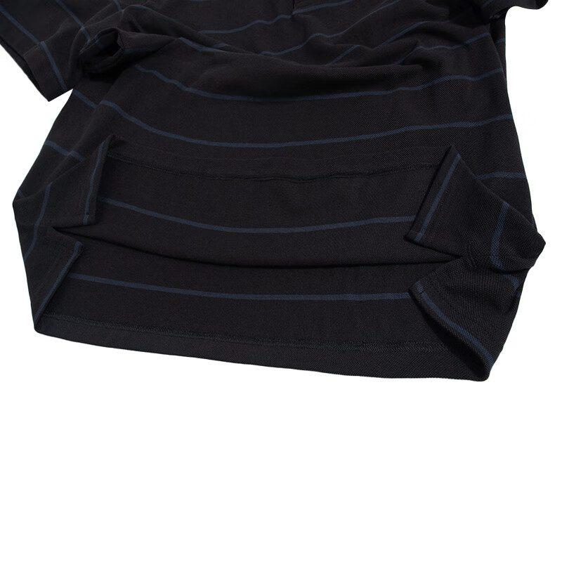 adidas Polo Shirts Men's Black Polo Collar Moderate Straight Fit IA8163