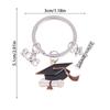 2026 Graduation Gown Cap KeyChain Ring Student Women Jewelry Personalized Accessories Fashion Pendant Gifts Forever