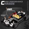 Remote Control , 1:24 Scale RC Drift , 2.4Ghz 4WD RC Toy with Lights, Tires, and Barricade Tool, Perfect Gift for Boys and Girls