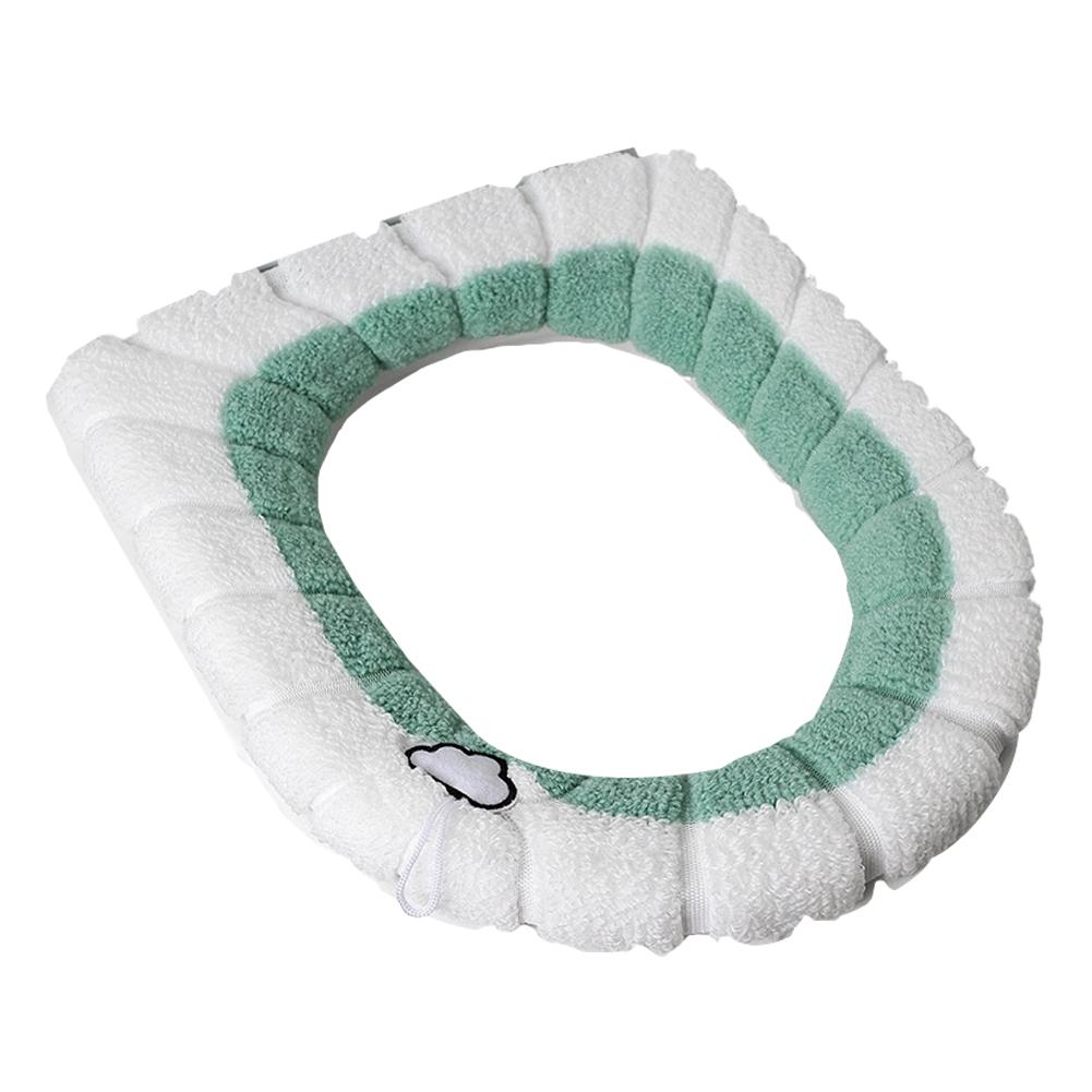 Toilet Seat Cover Closestool Lid Mat Polyester Material Soft Cushioning