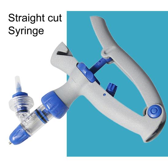 Yousheng 1 Set 1ml/2ml/5ml Pet Syringe Clear Scale Continuous Injection Adjustable Veterinary Automatic Injector Syringe for Poultry