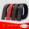Men's Stylish Versatile Top Layer Cowhide Belt Without Buckle