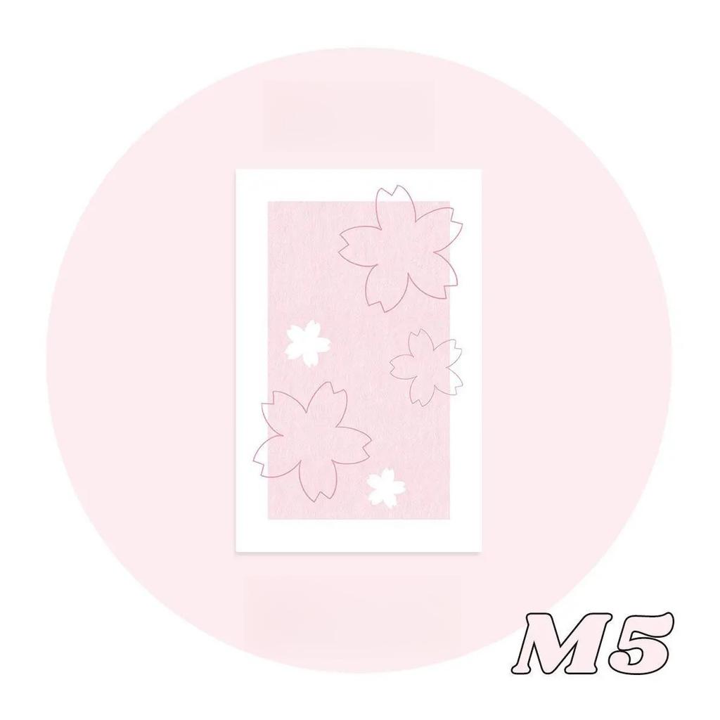 20Pcs Cute Cartoon Colorful Inner Page for M5 Binder Journal Loose-leaf Notebook Scrapbook Kawaii Non-sticky Memo Pad To-do List