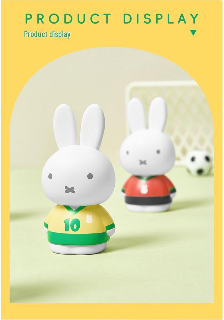 Miffy Rabbit Sports Football Series Blind Box Toy: World Cup Edition