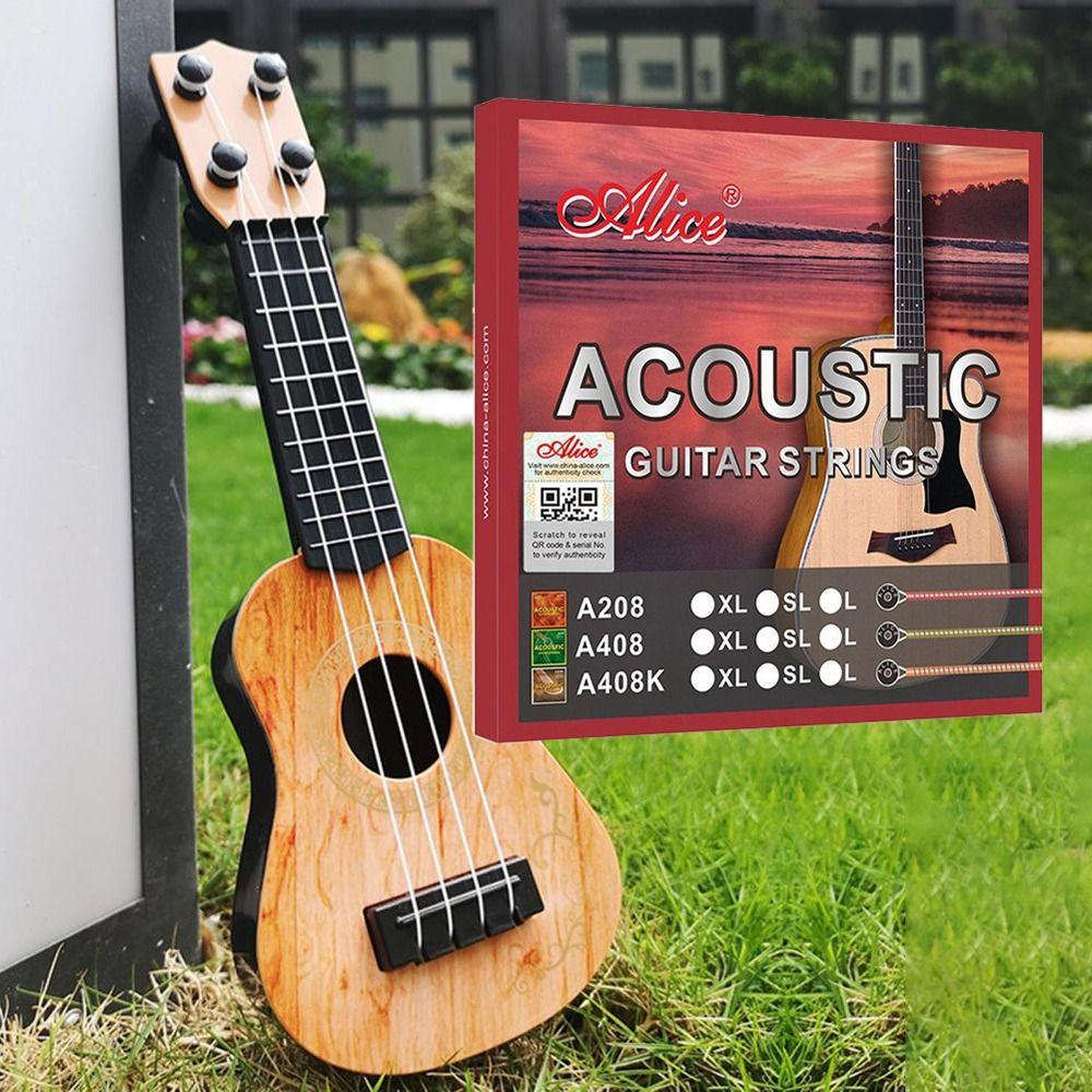 

85/15 Folk Guitar String 1-6 Guitar String Guitar Parts 85/15 A408K Guitar String Folk Guitar