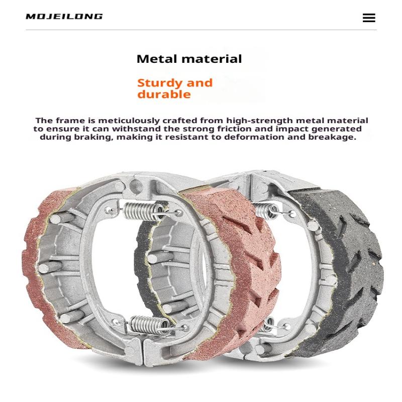 Motorcycles Brake Shoes Brake Pad Block Cg125 For Gy6 50 Gy6 80 Gy6 125 Cg125 Cg150 139Qmb 152Qmi 156Fmi Scooter Moped Atv
