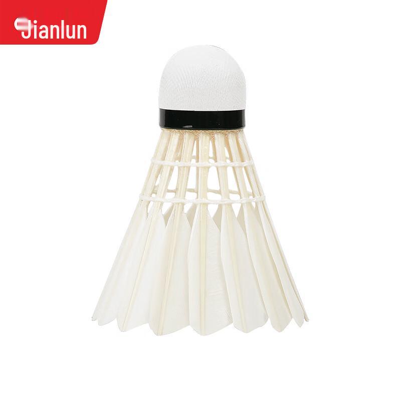 

JEEANLEAN YMQ-02 Goose Feather Badminton Shuttlecocks (12-Pack)