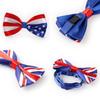 Stylish Union Jack Usa Flag Silk Bow Tie For Fancy Dress Costumes