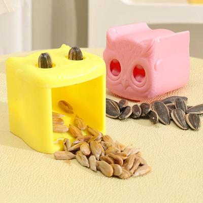Forma di Gufo Casa Cucina Manuale Sgusciatore Semi di Girasole Semi di Girasole Artefatto Pigro Apri-noci Schiaccianoci Sgusciatore Semi di Girasole