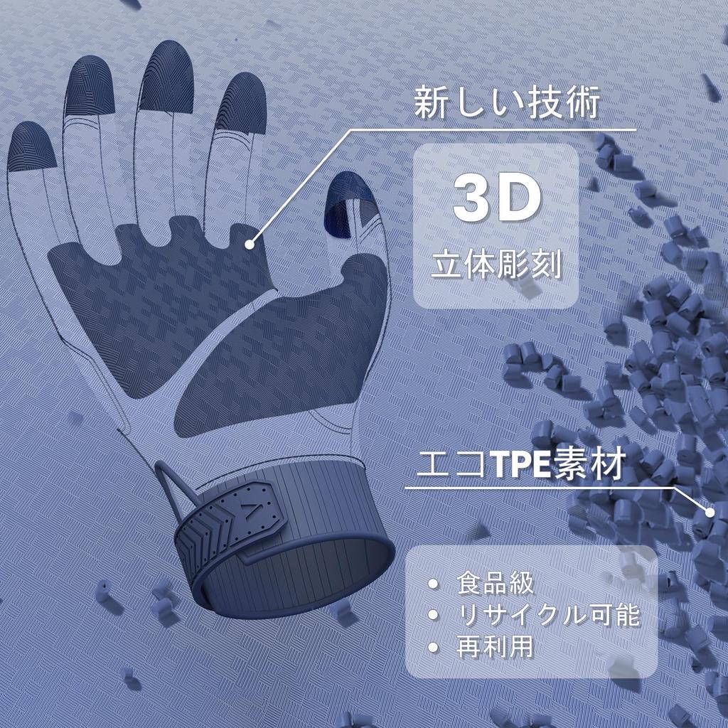 Waterproof Chemical and Solvent Suitable for Household Food Fisheries and Chemical Seamless Gloves TP1147 [Vgo...] Gloves, Resistant, Cleaning,