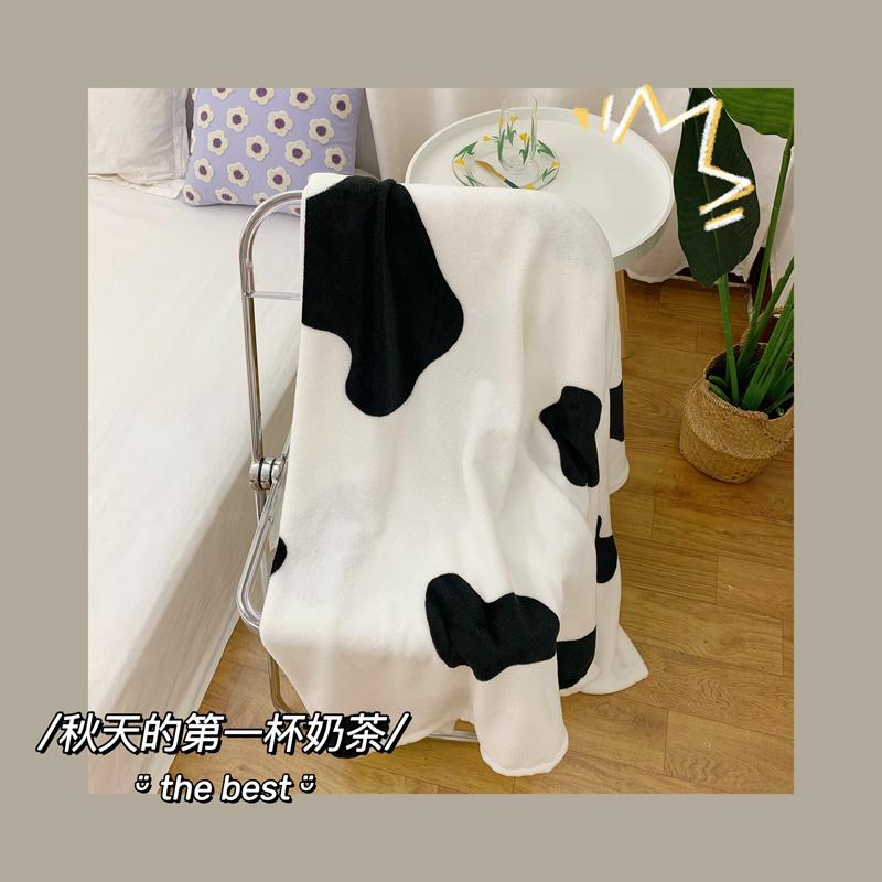 

Одеяло Мультфильм Ulzzang Дизайн Kawaii Диван Коралловый Флис Мягкий Осенний Спальня Сон Мода Полдень Отдых Ins Сохранение Тепла Путешествия Досуг 80x100cm