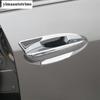 ABS Chrome / Carbon Fiber Door Handle Bowl Frame Decoration Cover Trim For Lexus UX 200 250H  - Car Accessories Exterior