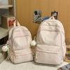 Gestreifter Rucksack Schülerrucksack Schultasche Pendler Rucksack mit großem Fassungsvermögen