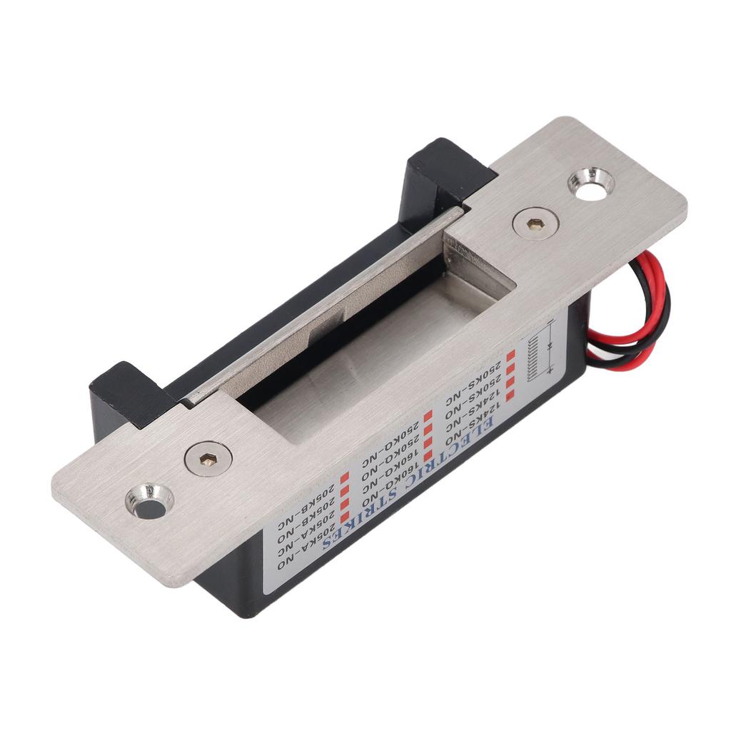 Hochleistungs-Elektrischer Türöffner Fail Secure Fail Safe Elektrischer Türöffner DC 12V für Tür-Zutrittskontrollsystem Zylindrische Schließgarnituren