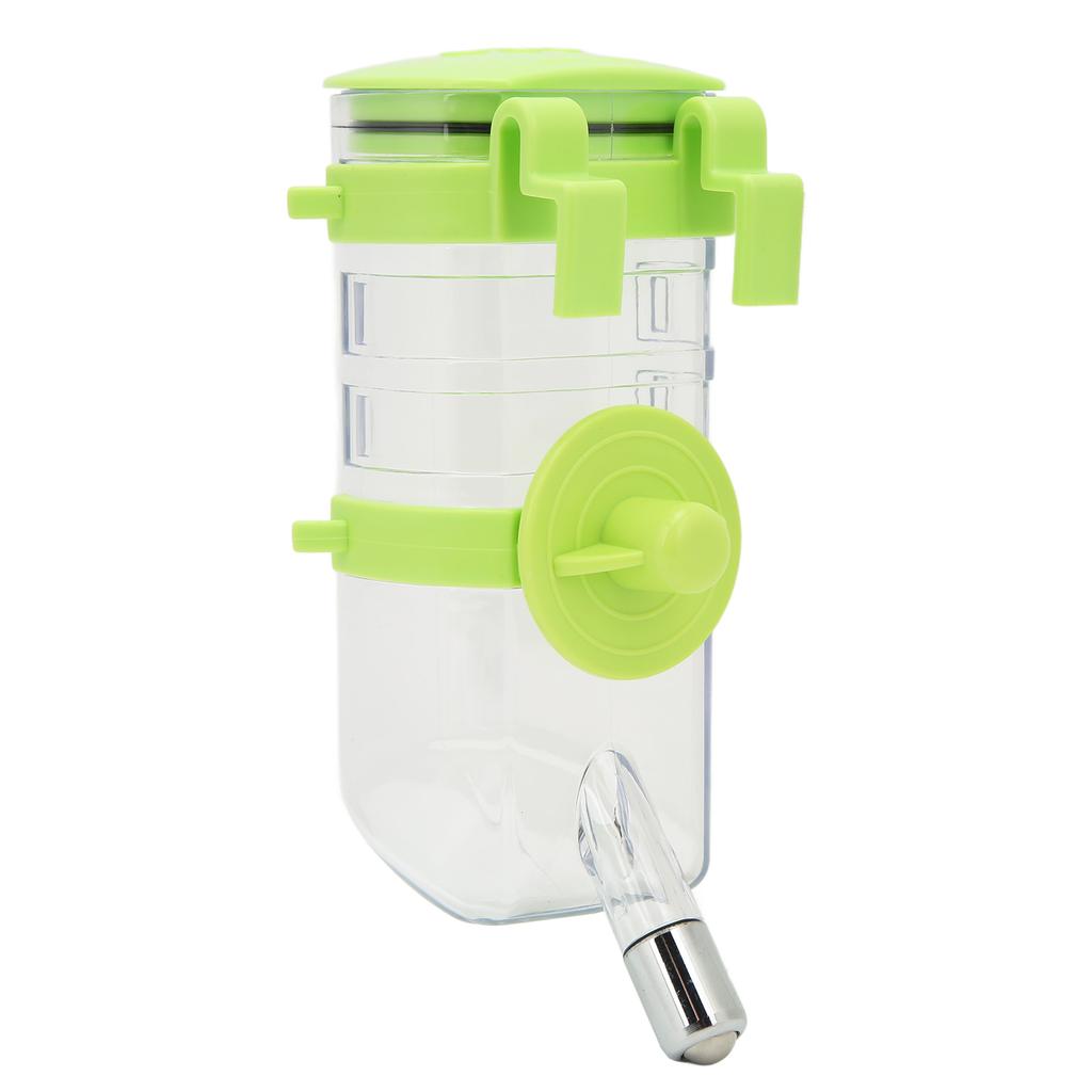 350ml Hanging Water Bottle Dispenser 4 Gears Dog Water Bottle Dispenser for Small Animal