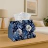 1pc Tissue Box Holder In Watercolor - A Versatile Napkin Dispenser for Home Gatherings, Vehicle Decoration - A Stylish Organizer for Tissue Paper In L
