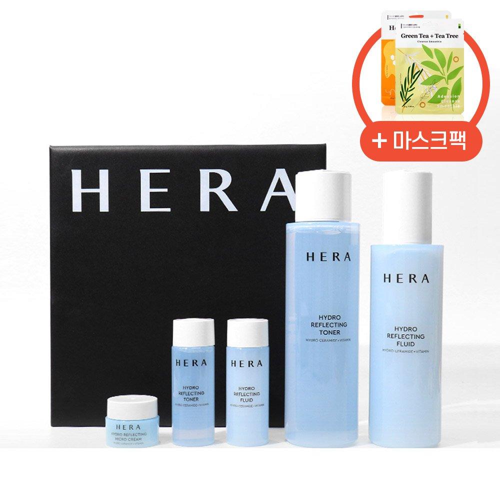 

Hera Hydro Reflecting 2-piece set + mask pack (2 sheets)