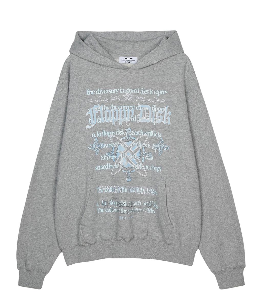 Fdr Pattern Arrangemet Hoodie M.Gray M.Gray/S(Woman)