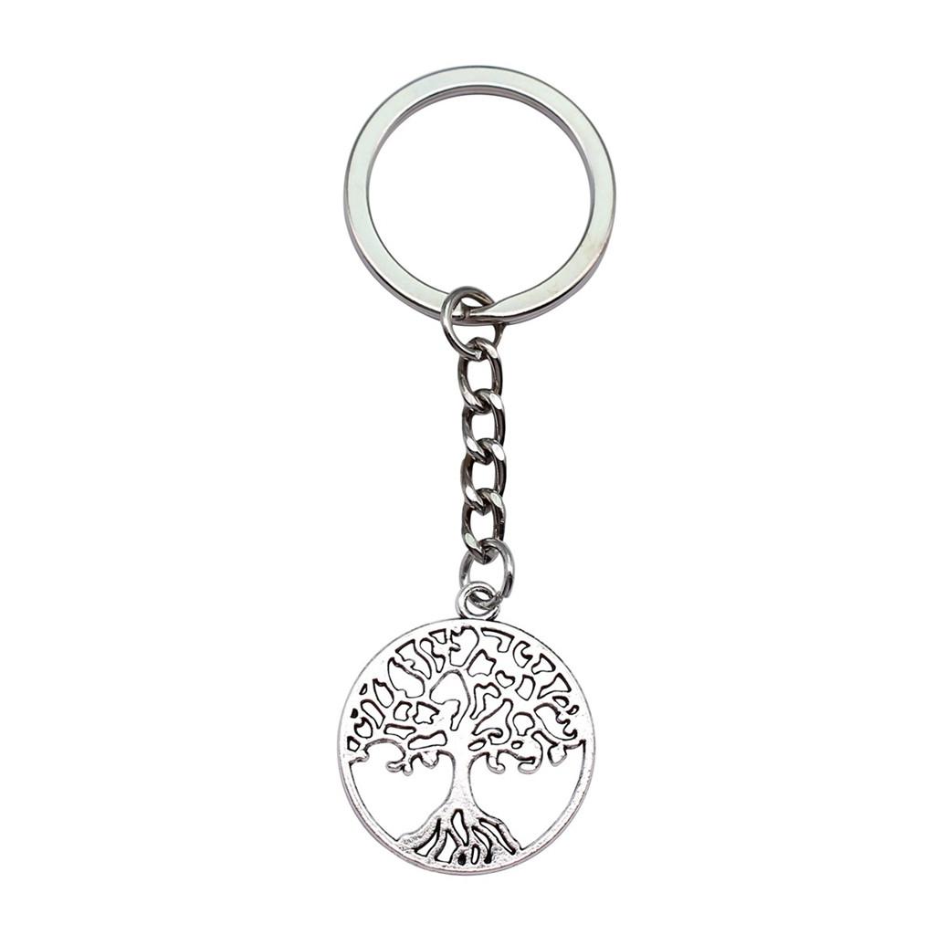 Kabbalah Lucky Charm Tree Of Life Keychain Love Key Ring 28mm
