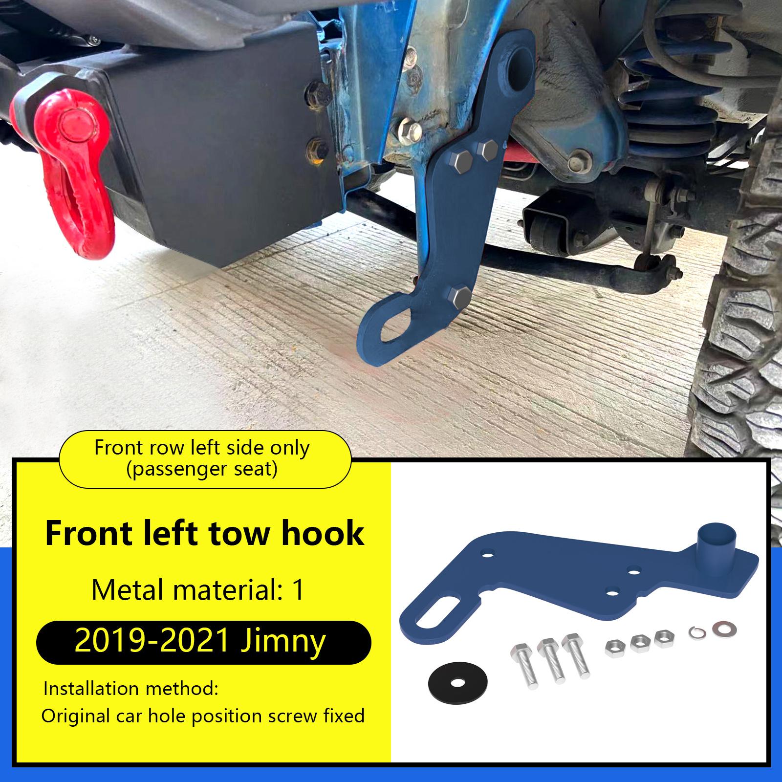 

Лівий передній буксирувальний гак фаркоп для Suzuki Jimny JB64W JB74 2019-2023